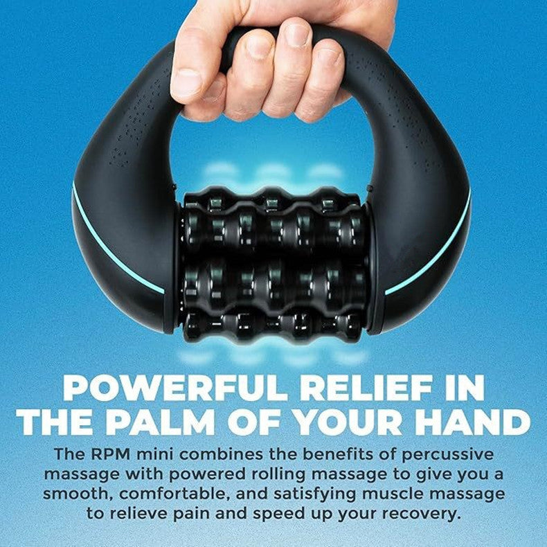 Rechargeable Deep Tissue Percussion Massager – 3-Speed Full Body Muscle Recovery & Fatigue Relief Roller