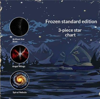 USB Starry Sky Projector Night Light – Galaxy Ambient Lamp for Bedroom, Nursery & Relaxing Mood Lighting
