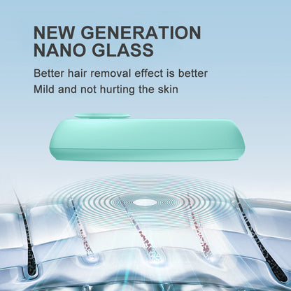 Crystal Hair Eraser for Women & Men – Painless Hair Removal & Exfoliating Tool for Legs, Arms & Back